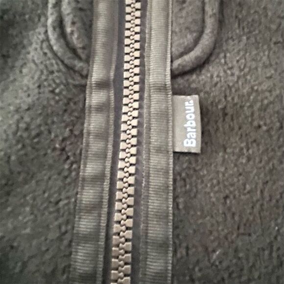 Barbour Men's Fleece Langdale Gilet Vest Black Size L Casual - Picture 5 of 16